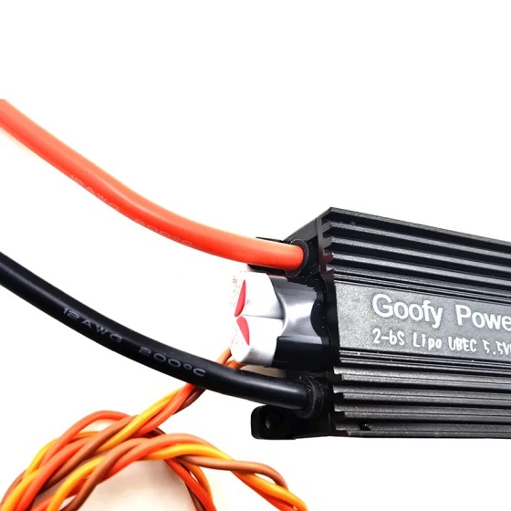 Goofy Power  2-6S 100A Brushless ESC With UBEC for QX-MOTOR 70MM EDF RC Airplanes Helicopter
